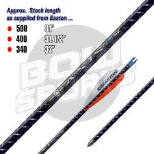 21 Punctual Easton Axis Arrow Chart