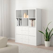 Kallax Shelving Unit With 6 Inserts White Ikea Kallax Shelving Unit Kallax Ikea Ikea Kallax Shelf