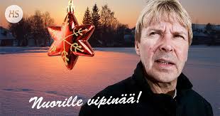 Etkö keksi, mitä kirjoittaa joulukorttiin? Anna Matti Nykäsen puhua  puolestasi!