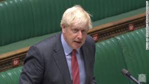 Boris will make announcements at a press conference at 5pmcredit: Boris Johnson Announces New Covid 19 Restrictions For England Cnn Video