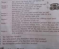 1 Apa Topik Iklan Tersebut 2 Apa Nama Produk Yang Ditawarkan Dalam Iklan Tersebut 3 Jenis Bahasa Brainly Co Id