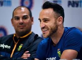 His cousin is the rugby player marcel du plessis. Now We Have Spinners Who Can Win Us Matches Says Faf Du Plessis