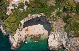 Beautiful Cove Near Cavtat Dubrovnik Sea Kayaking Croatia