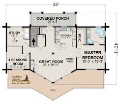 Ski Home Prow 1418a Ranch Log Home Floor Plans Log Cabin Floor Plans Cabin Kits Floor Plans