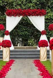 30 Valentines Day Wedding Ideas Wedding Forward Wedding Decor Elegant Red Wedding Decorations Red Rose Wedding