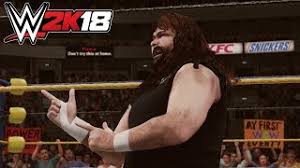 Sting and cactus jack battle it out in a falls count anywhere match: Wwe 2k18 Cactus Jack Vs Viscera Mideon Raw Is War