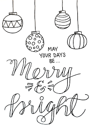 Christmas Coloring Page Amy Latta Creations Printable Christmas Coloring Pages Merry Christmas Coloring Pages Merry Christmas Calligraphy