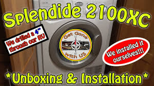 The splendide wd2100xc washer/dryer is a vented combo that holds up to 15 pounds of clothes. Splendide 2100xc Washer Dryer Combo Install In Our Rv Youtube