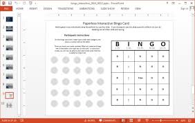 Vandaag was het eindelijk zover: Animierte Bingo Powerpoint Vorlage