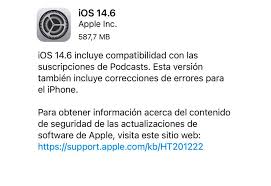 Apple publica iOS 14.6: ¿sabes por qué debes actualizar ahora mismo tu  iPhone? | Lifestyle | Cinco Días