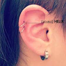 A Guide To Ear Piercing By New York Adorned S J Colby Smith Ear Piercings Helix Piercings Ear Piercings Cartilage