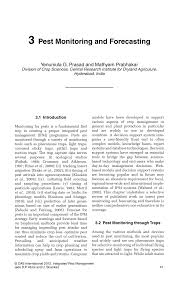 By 2050, earth's population is expected expected and observable changes in global climate, shifting rainfall patterns, global warming, droughts, or the increasing frequency and duration. Pdf Pest Monitoring And Forecasting