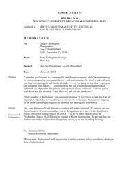 If you send your cover letter as an accessory, you could send it as either a pdf file or word document. Free 9 Warning Letter For Bad Behavior Samples In Pdf Ms Word