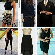 Black And White Attire Family Photos Black Gold Family Photo Outfits Fashion Family Outfits