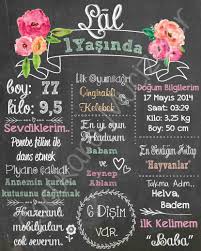 lal in cok cicekli 1 yas partisine ozel hazirladigimiz panomuz parti 1 dogum gunu parti ekstralari