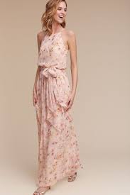 Blush Wildflower Alana Dress Bhldn Floral Dresses Long Floral Chiffon Dress Alana Dress