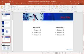 free time management powerpoint template