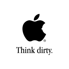 viktor hertz think different apple tribute funny logo funny images parody