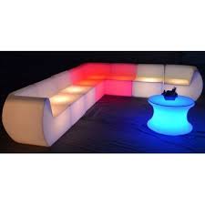 The backrest and armrests support body ergonomics. Hire Illuminated Led Sofas In Berlin Led Sofa Rental Event Furniture