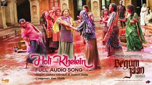Holi Khele Lyrics Begum Jaan Anmol Malik Shreya Ghoshal Aankhon se chhalke shaamein awadh ki. lyricab