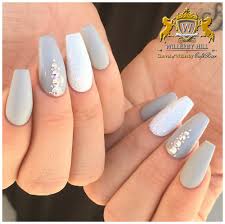 Newchic offer quality grey acrylic nails at wholesale prices. Acrylic Nails With Gel Polish