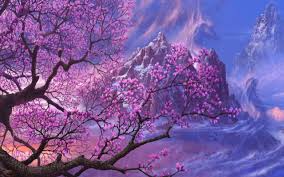 We hope you enjoy our growing collection of hd images to use as a background or home screen for. Purple Fantasy Art Asia Artwork Anime 1920x1080 Landscape Wallpaper Fantasy Landscape Tree Art