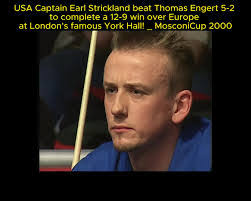 Earl Strickland's Instagram, Twitter & Facebook