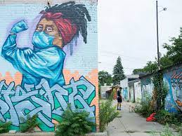 Mural's intuitive features make visual collaboration creative, engaging, and productive. Mural Art Coronavirus Pandemic Inspires Global Graffiti Artists News Photos Gulf News