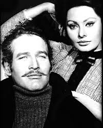 Sophia Loren And Paul Newman Photo Shoot For Lady L, 1965.