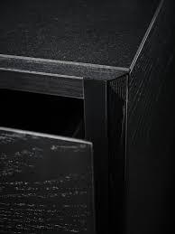 Solid Wood Kitchen With Push To Open Doors Form 45 Black Oak By Multiform Solid Wood Kitchens Solid Wood Wood