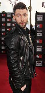 Adam Levine Black Leather Biker Jacket J4jacket Leather Jacket Black Leather Biker Jacket Leather Jacket With Hood