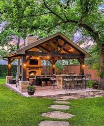 Wonderful Cost Free Fireplace Design Ideas Concepts No Matter If Your House Is Around Aspen Or O In 2021 Outdoor Patio Designs Outdoor Fireplace Designs Backyard Patio