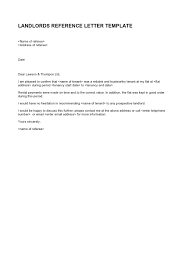 28 Amazing Rental Reference Letters For Tenants Landlords Templatearchive