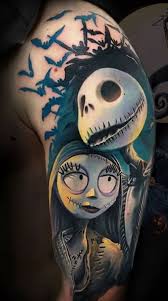 100+ Unique Jack and Sally Tattoos (The Nightmare Before Christmas)