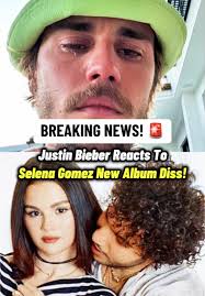 Justin Bieber's Reaction to Selena Gomez's New Album Diss