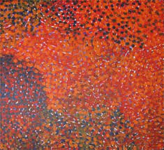 This unique style of painting which has gained a global reputation since it emerged in 1971, grew out of an encounter between an art teacher and a community of displaced aboriginal people in papunya. Aboriginal Dot Paintings And Their Origin Kate Owen Gallery