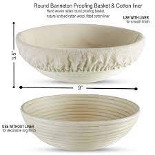 Then it is shaped and placed in a prepared banneton for its final proof. Snaildigit 9 Inch Banneton Bread Proofing Basket For Professional And Home Bakers Round Sourdough Basket Artisan Bread Making Pack Of 2 Snaildigit