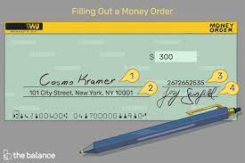 The occasional supermarket may allow you to buy a money order with a credit card, but be warned: Guide To Filling Out A Money Order