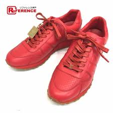 Authentic Louis Vuitton Louis Vuitton X Supreme Runaway Mens Shoes Shoes 17 Aw Louis Vuitton Supreme Run Away Sneaker Sneakers Red Leather 1a3fc6