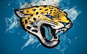 They are members of the south division of the american football conference (afc) of the national football league (nfl). Download Wallpapers Jacksonville Jaguars 4k Logo Grunge Art American Football Team Emblem Blue Background Paint Art Nfl Jacksonville Florida Usa National Football League Creative Art For Desktop With Resolution 3840x2400 High Quality