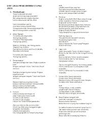 Check spelling or type a new query. Doc List Lagu Misa Arwah Kelvin Sugiarto Academia Edu