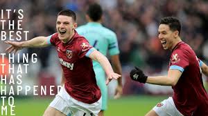 In the game fifa 20 his overall rating is 78. West Ham United 1 0 Arsenal Declan Rice Celebrates His First West Ham Goal Youtube