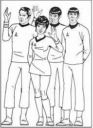 Continue the exploration of the design process that led to the iconic star trek ships from the hit television i also suffered from some printing errors, so odd colour distortions and weird bits of paper scraps in my. Star Trek Group Coloring Pages For Kids Gue Printable Star Trek Coloring Pages For Kids Star Trek Printables Coloring Books Star Trek