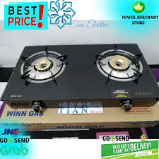 Butane bertekanan langsung & lpg dengan regulator 28 mbar. Jual Kompor Gas Winn Gas Lazada Co Id