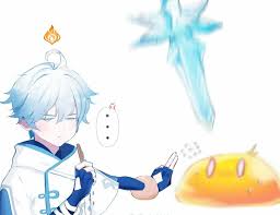 Angry Chongyun Fan Art Anime Anime Guys