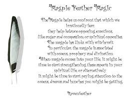 New Version Of Magpie Feather Magic Please Check Your Local And Federal Guidelines For Feather Collection And Poss Feather Magic Feather Meaning Magpie Tattoo