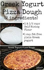 Greek Yogurt Pizza Dough Redhead Can Decorate Recipe Yogurt Pizza Dough Pizza Recipes Dough Recipes