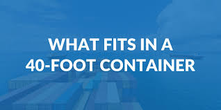 If you are looking for a rented building, we can provide. What Fits In A 40 Foot Container