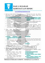 Mkdu4109 ilmu sosial dan budaya dasar. Ambisnotes Soal Sejarah Kebudayaan Hindu Ambisnotes