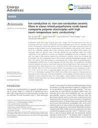 PDF) Ion-conductive vs. non-ion-conductive ceramic fillers in silane-linked  polyethylene oxide-based composite polymer electrolytes with high  room-temperature ionic conductivity